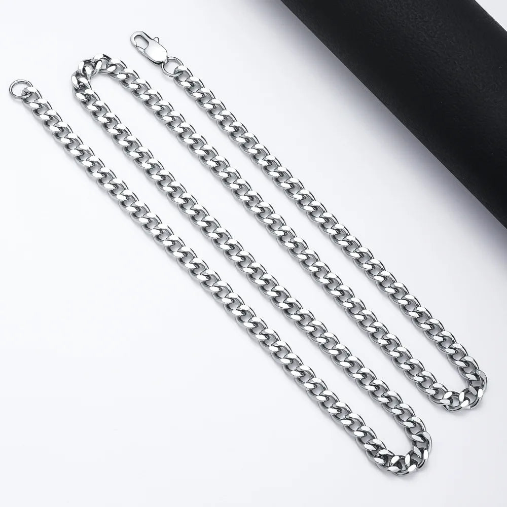 Black & Gold Link Chain Chokers