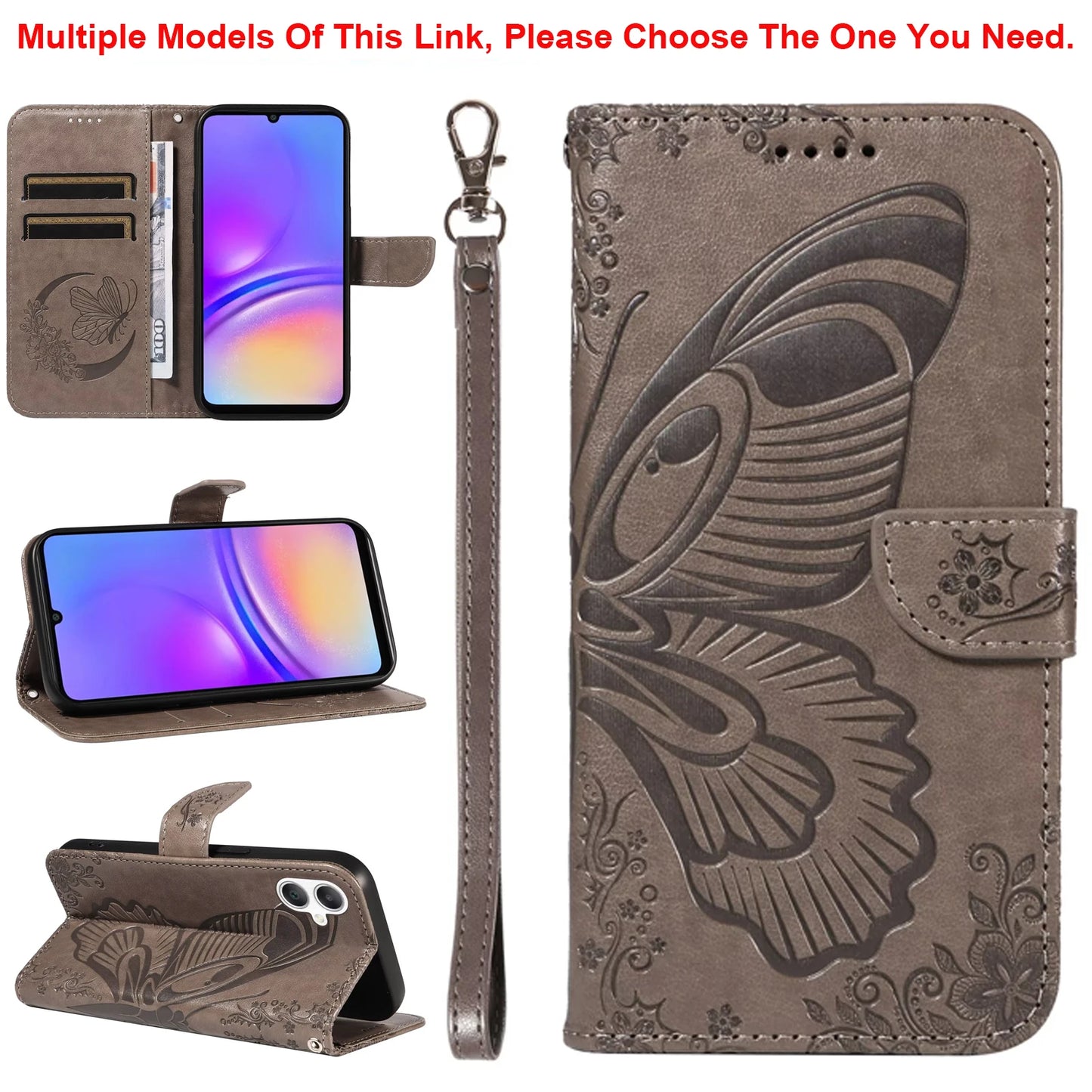 Flip Card Slot Stand Wallet Cover – iPhone