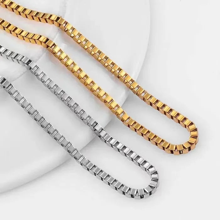 2mm Hip Hop Steel Chain for Men