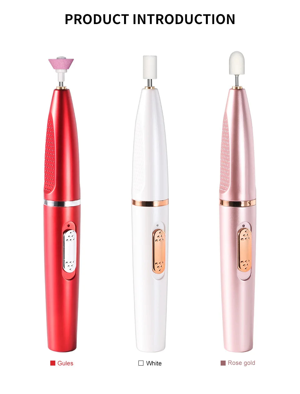 Professional Electric Nail Drill – Rechargeable Manicure Kit