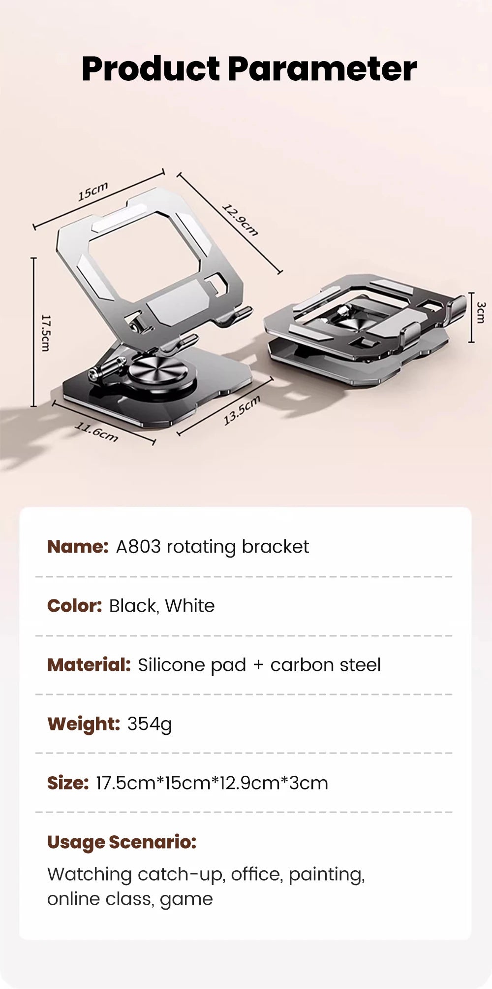 Rotatable Tablet Stand
