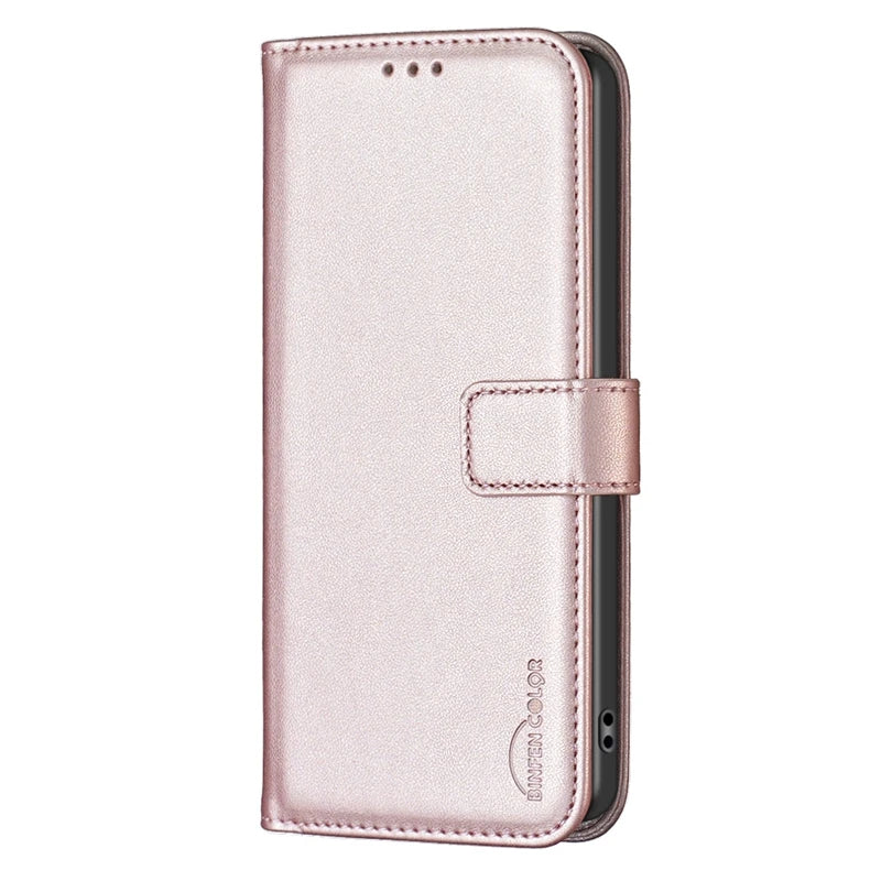 Luxury Magnetic Leather Wallet Cover – OPPO