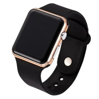 Unisex Digital Silicone LED Watch