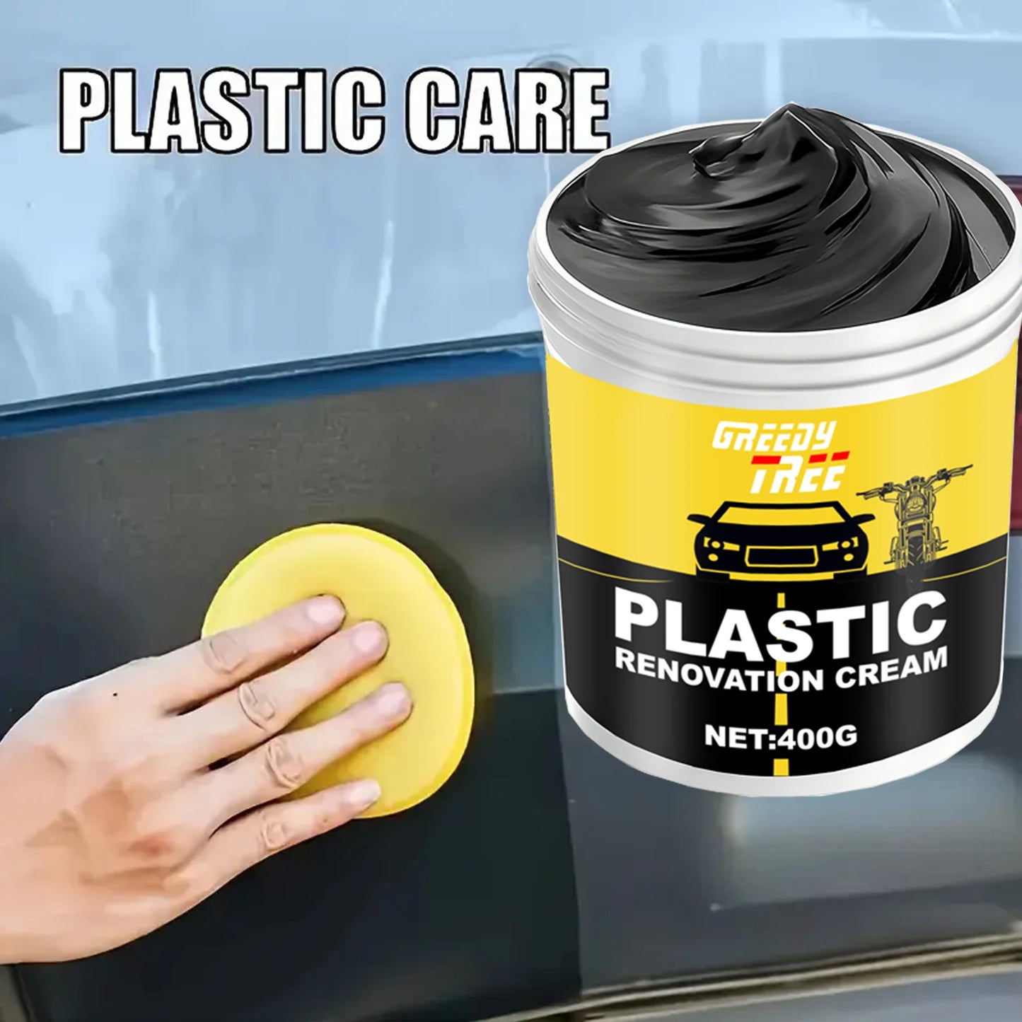 "Fast-Acting Car Scratch Repair Wax