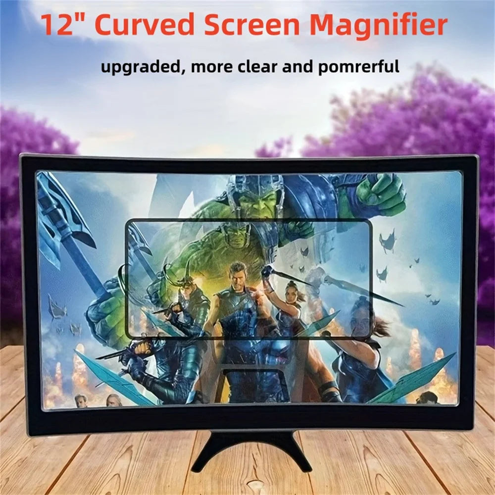 2" HD Phone Screen Amplifier – Curved Display