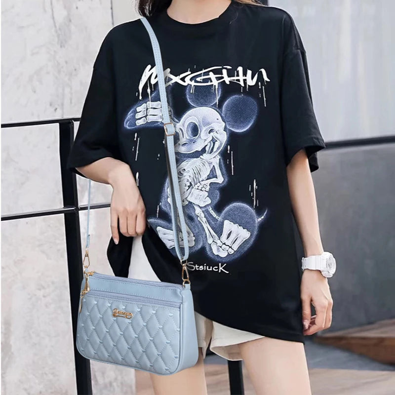 Women’s Zipper Shoulder Bag