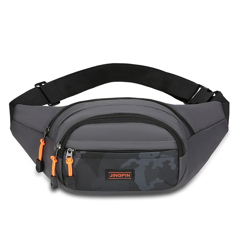 Multifunctional Sports Chest Bag with Charging Port