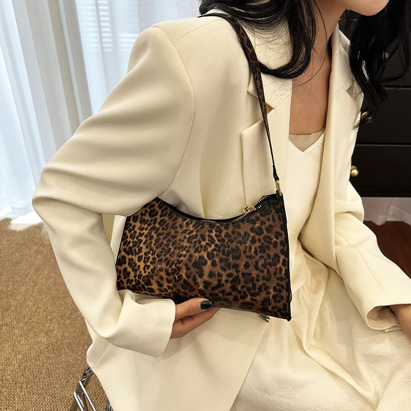 PU Leather Underarm Tote