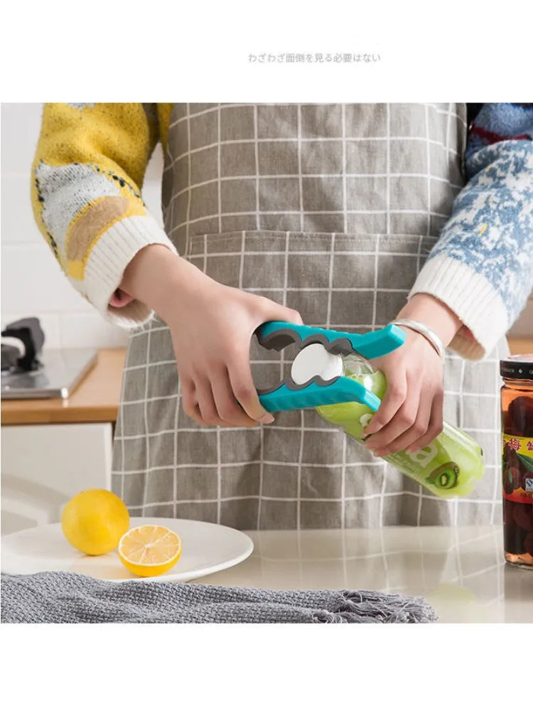 4-in-1 Easy Grip Jar Opener – Can, Bottle & Lid Tool