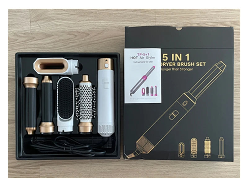 5-in-1 Hair Dryer & Styling Tool – Curl, Straighten & Dry