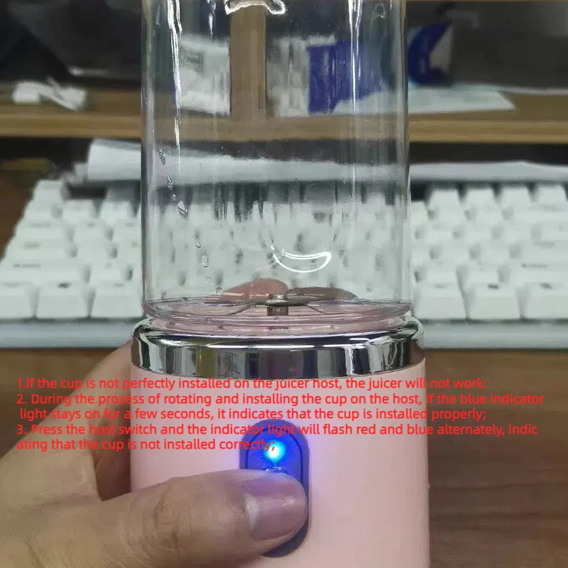 Portable Dual Juice Blender