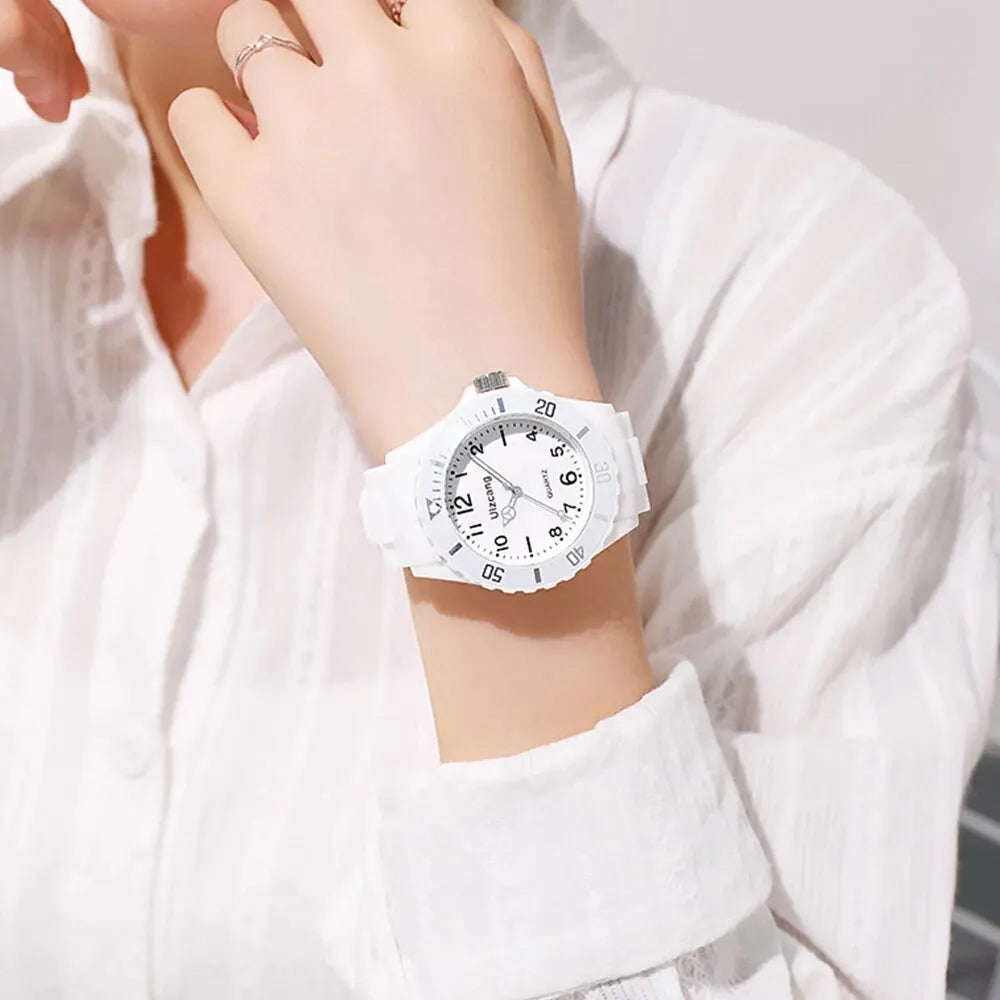 Kids Waterproof Macaron Sport Watch