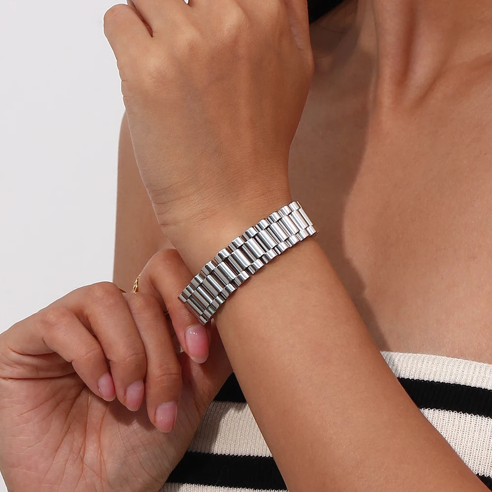 Gold-Plated Detachable Bracelet