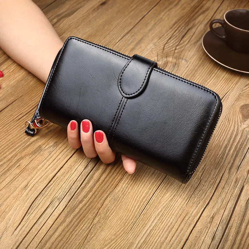Solid Color Clutch Purse