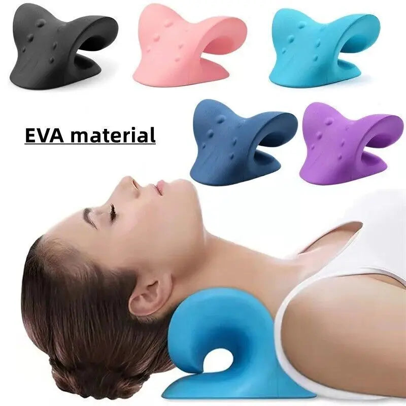 Vertebra Corrector & Acupressure Massager for Neck Support