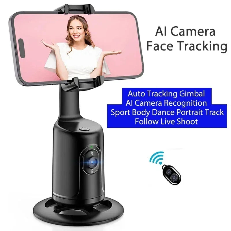 P01 Smart Face & Body Tracking Phone Stand