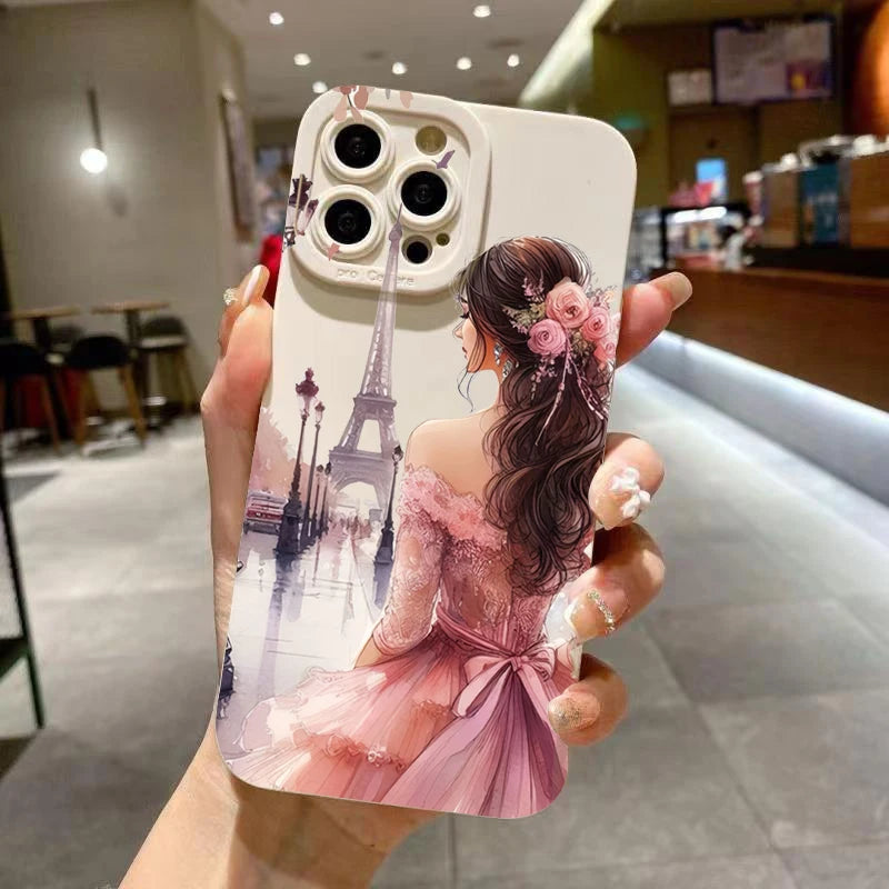 Flower Girl Pattern Cover – iPhone