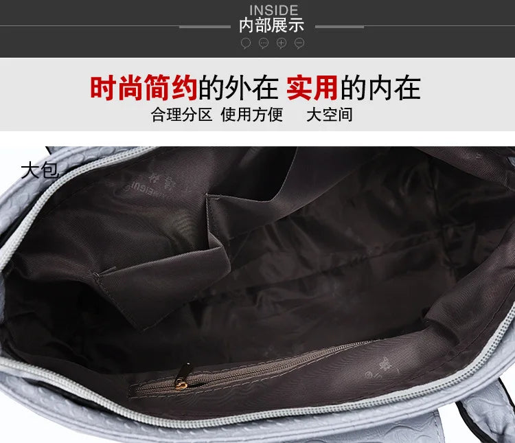 Luxury 6-Piece Handbag Set