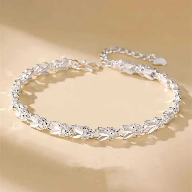 925 Sterling Silver Chain Bracelet