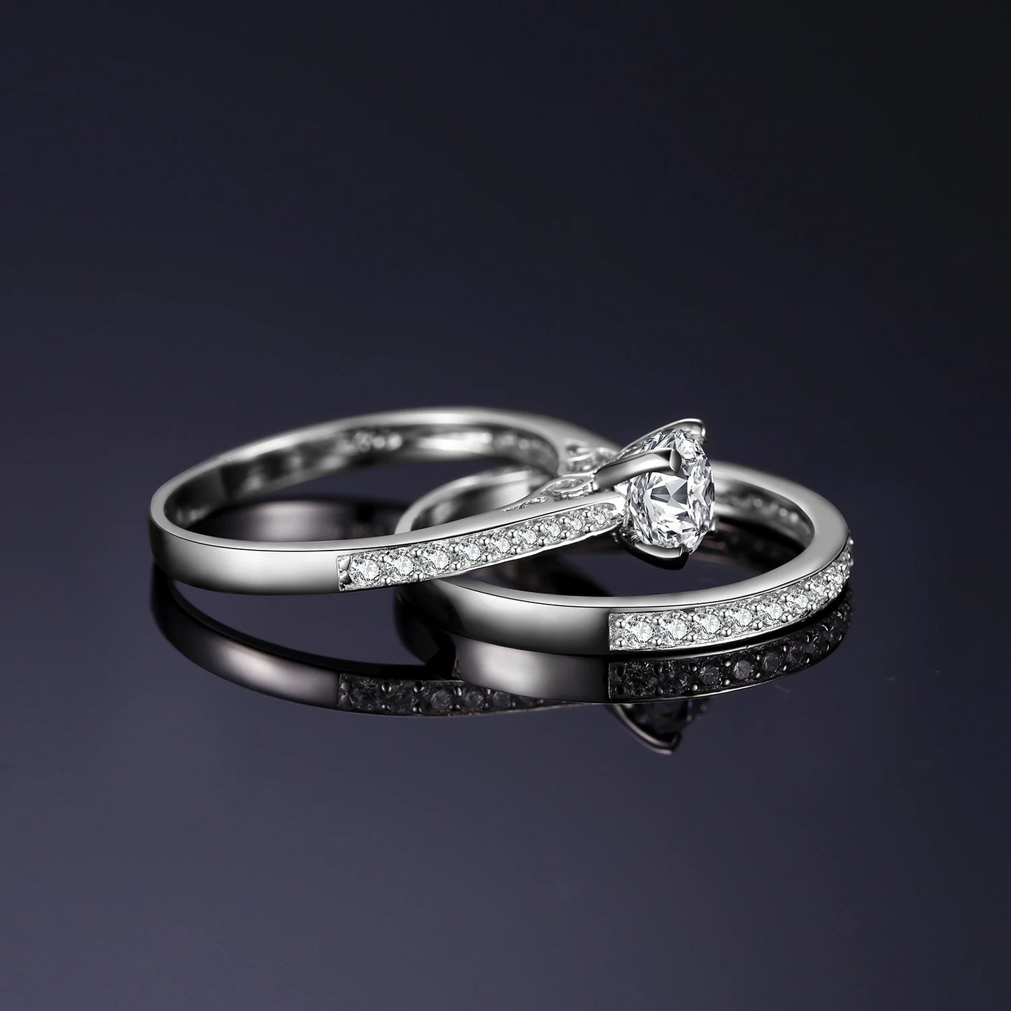 925 Silver Infinity CZ Ring Se