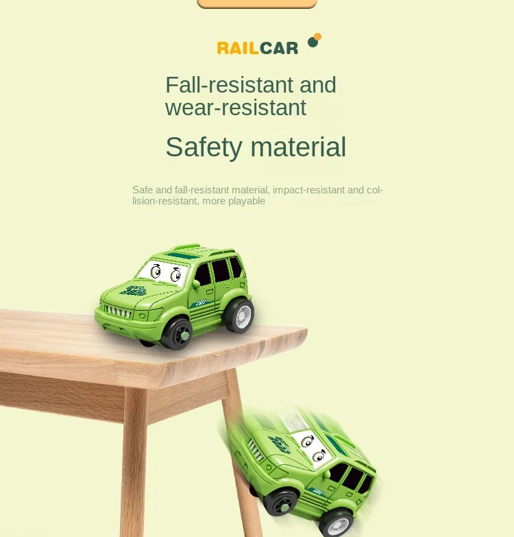 Children’s DIY Electric Railroad Car – Fun Assembly Toy