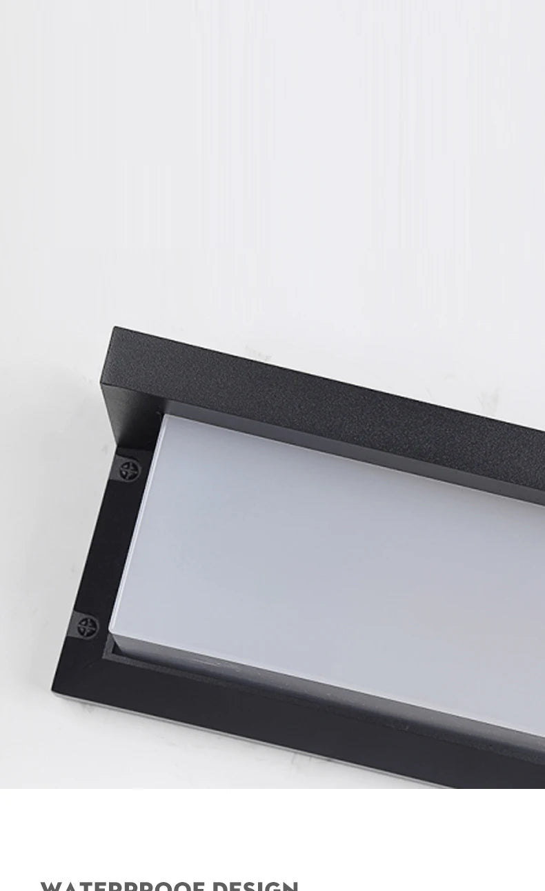 LED Porch & Garden Wall Lamp – Weatherproof Outdoor Lighting