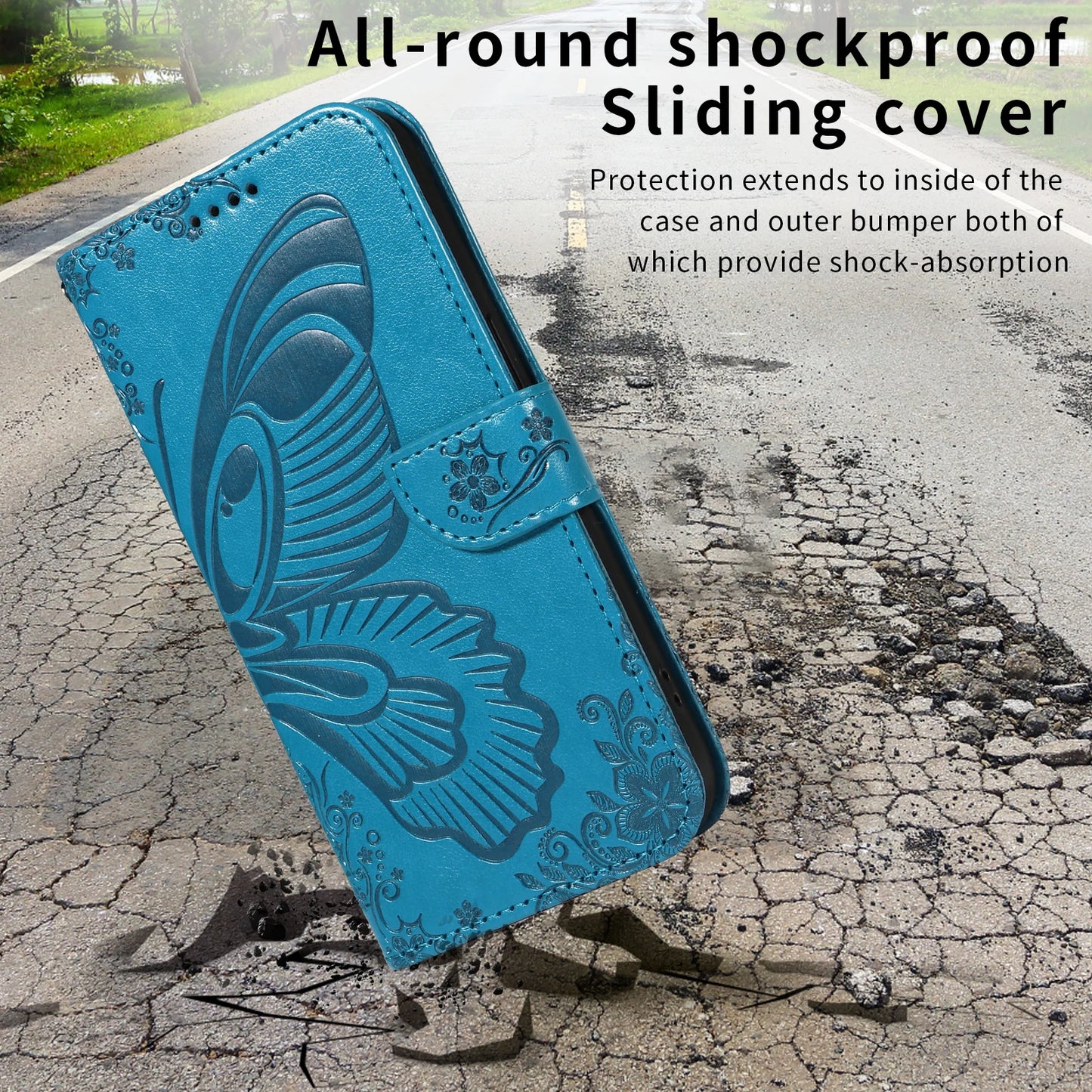 Flip Card Slot Stand Wallet Cover – iPhone