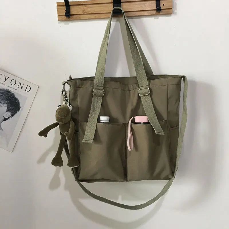 Casual Oxford Tote & Crossbody Bag for Women