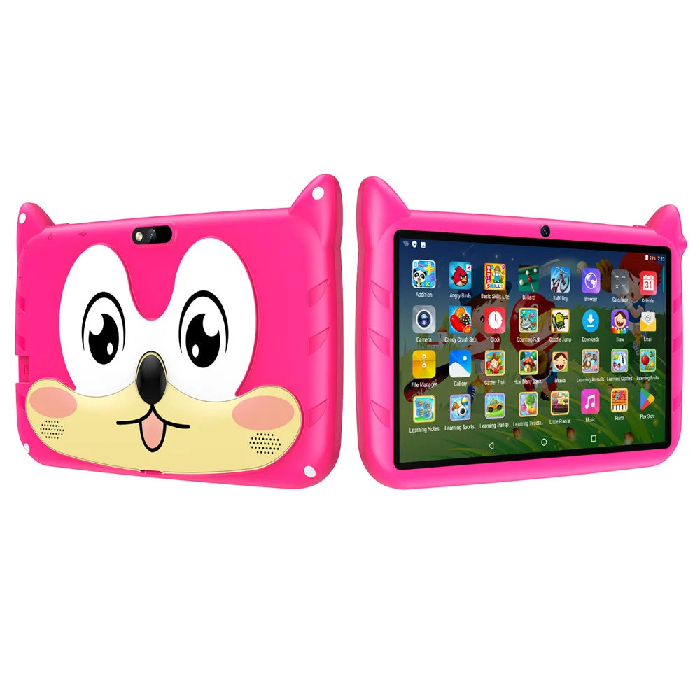 BDF 7" Kids Tablet – Android 13, Dual Camera, 5G WiFi