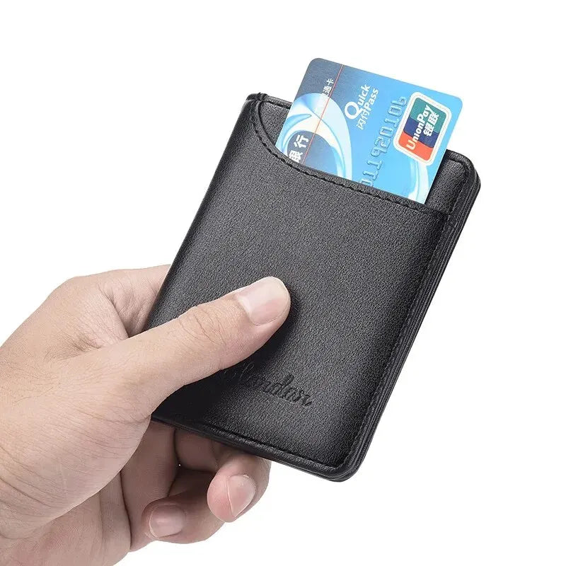 Ultra-Thin Men’s Slim Wallet with Multi Card Holder