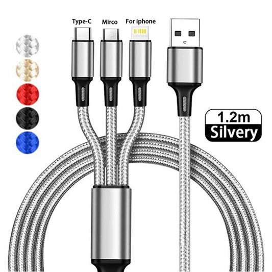 3-in-1 Fast Charger Cable