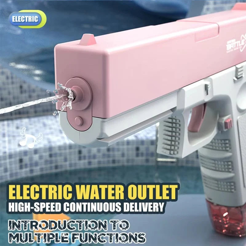 Electric Water Gun – Automatic Outdoor Fun for Kids