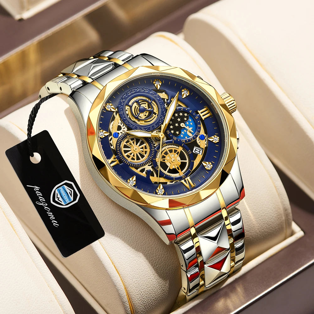 Men's Waterproof Luminous Quartz Watch