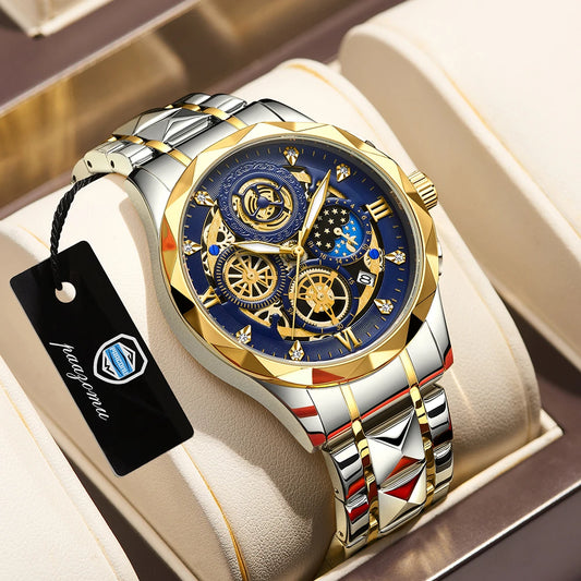 Men's Waterproof Luminous Quartz Watch