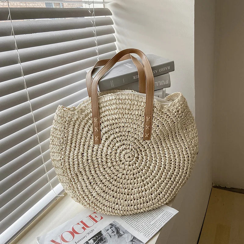 Handmade Woven Beach Tote