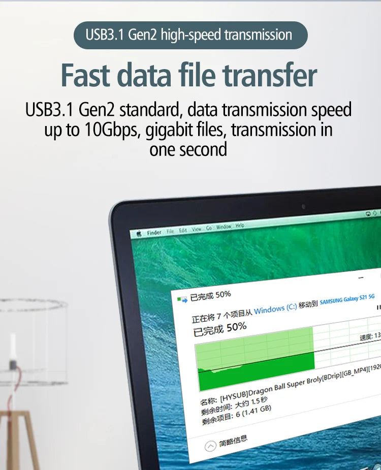 Fast Charge & Video USB-C Cable