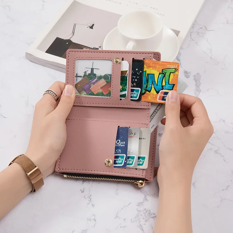 Short PU Wallet & Coin Purse