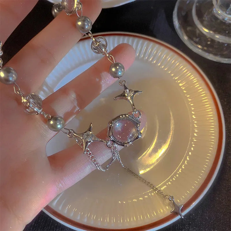 “Gold Stainless Steel Star Bracelet”