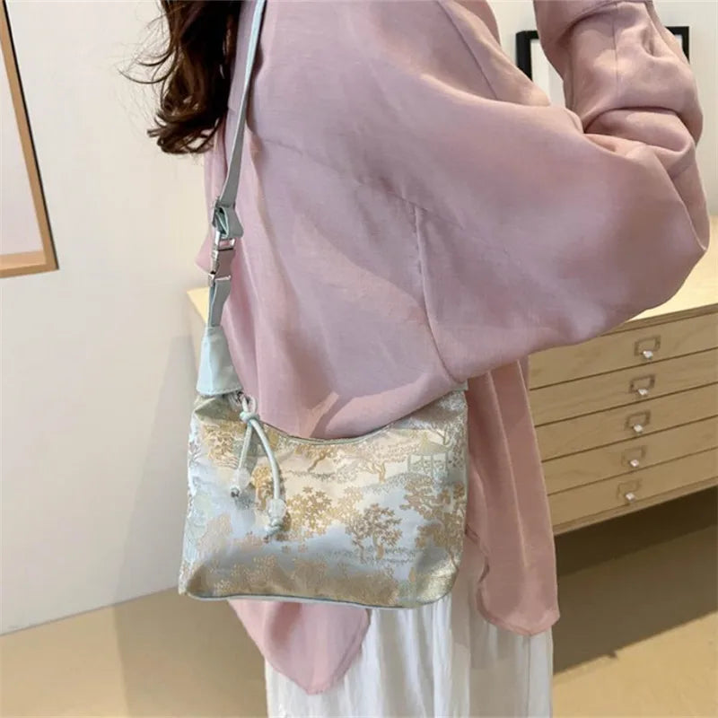 Chic Large-Capacity Tote & Crossbody Bag for Women