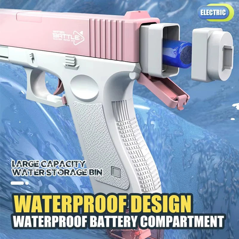 Electric Water Gun – Automatic Outdoor Fun for Kids