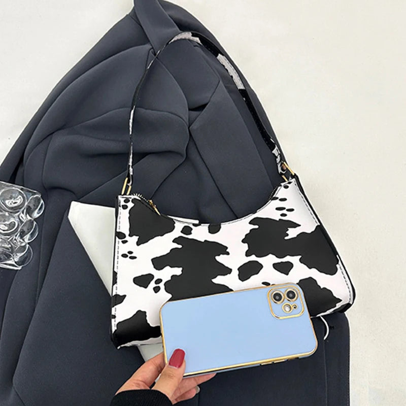 PU Leather Underarm Tote