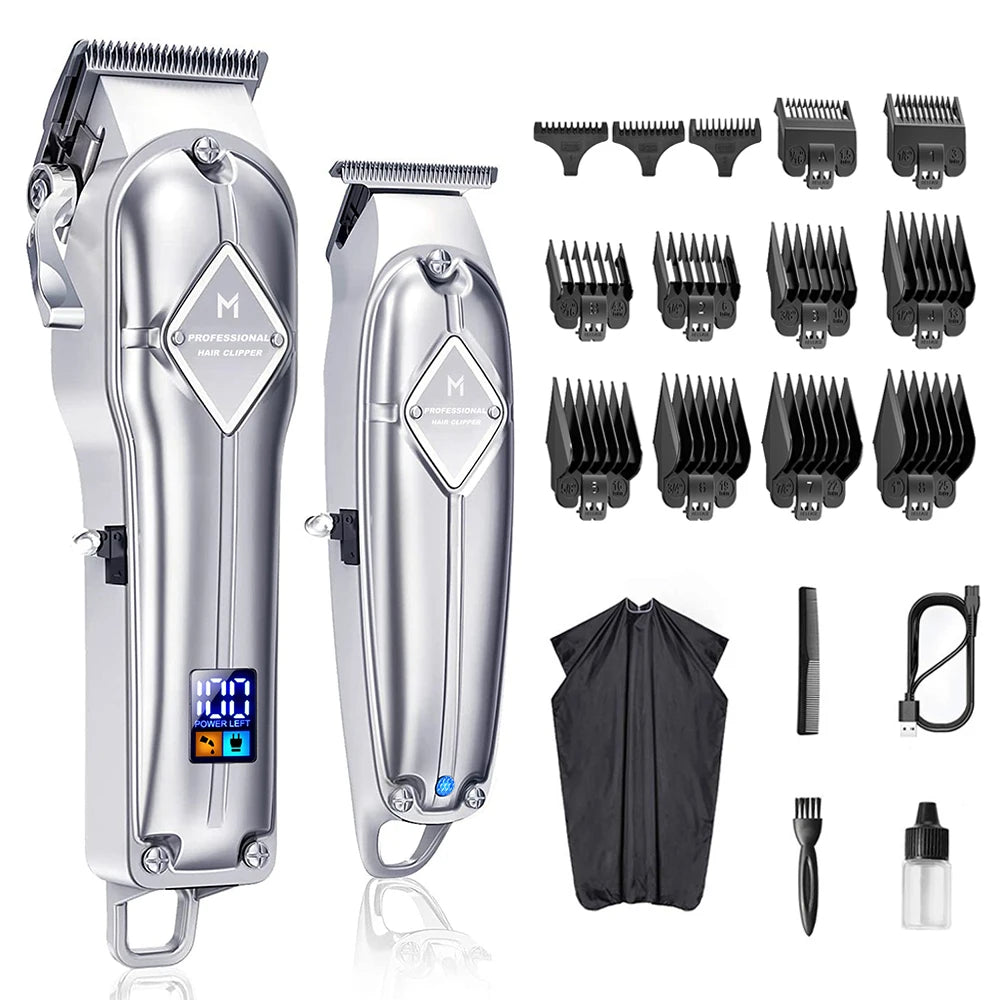 Limural Professional Hair Clippers – Cordless T-Blade Trimmer