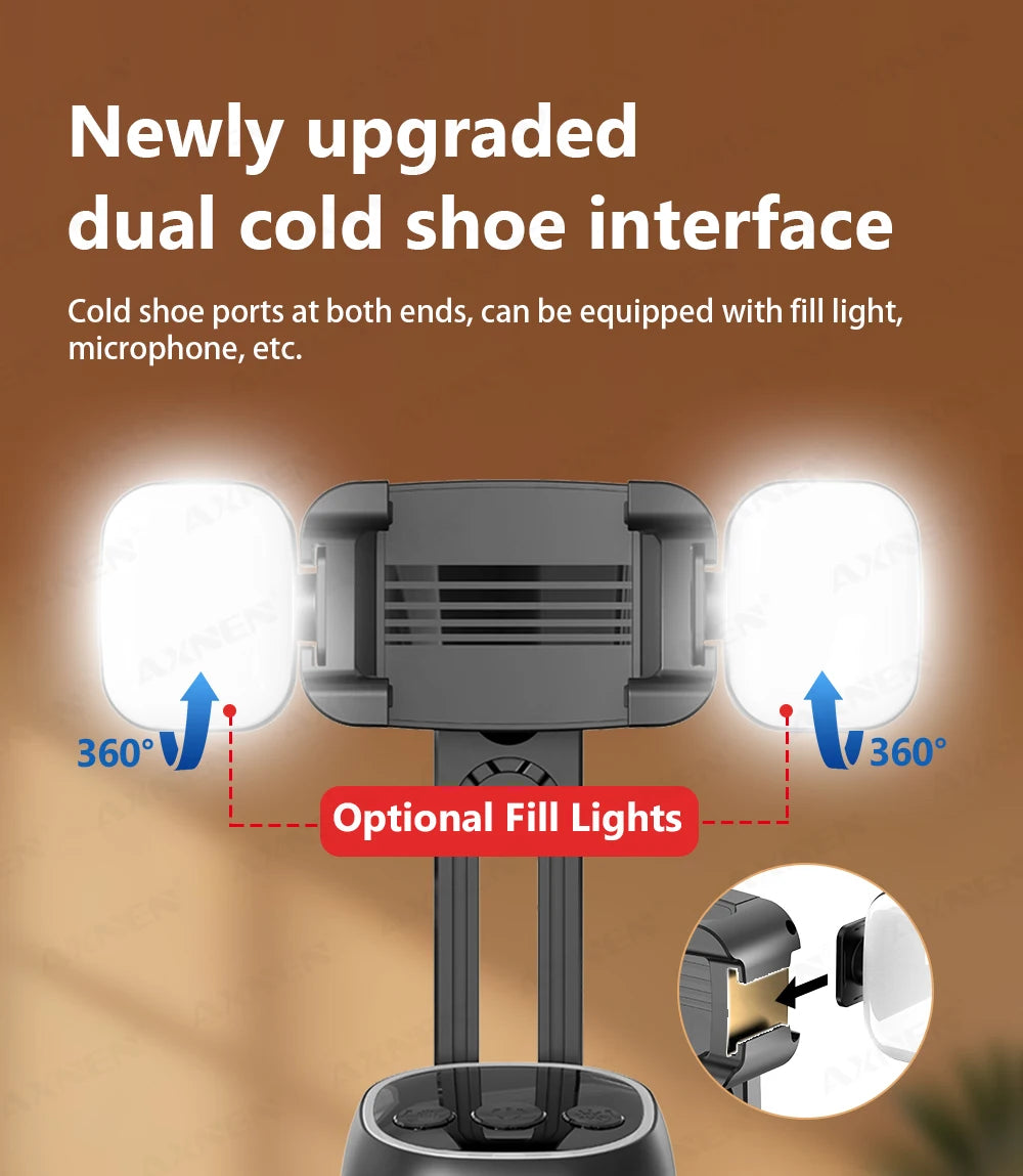 AI 360° Desktop Tracking Phone Holder