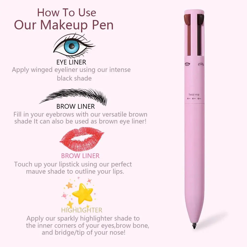 -in-1 Waterproof Makeup Pen”