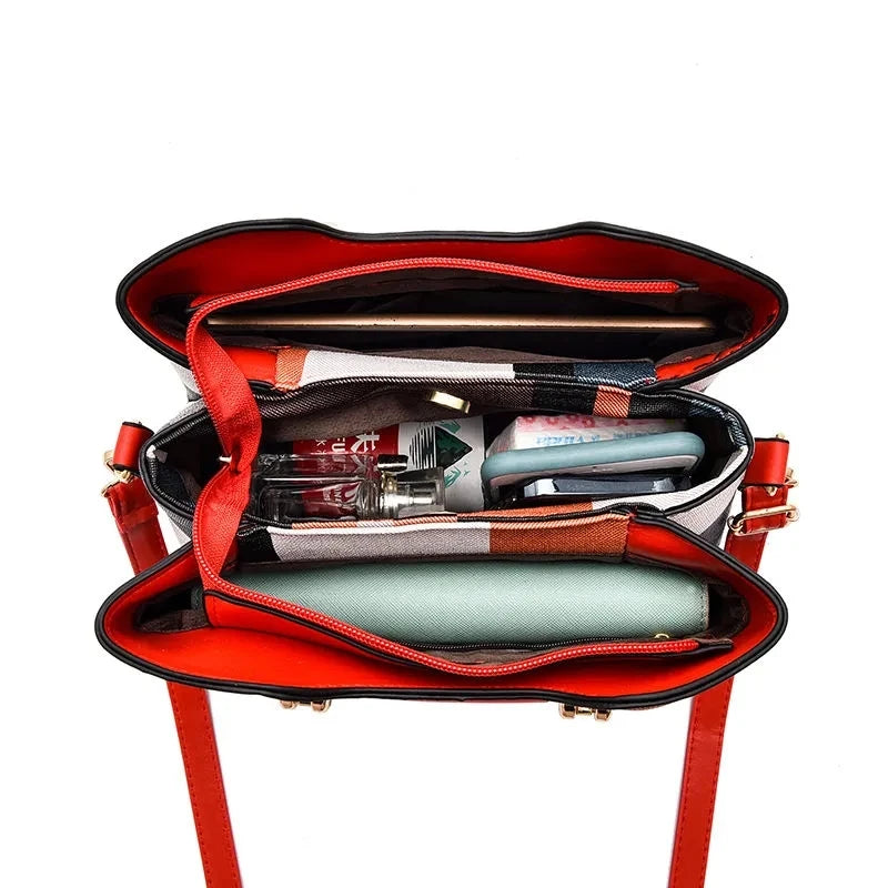 Luxury PU Leather Shoulder Bag