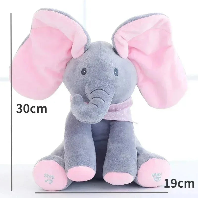 Cute Electric Elephant Plush for Babies