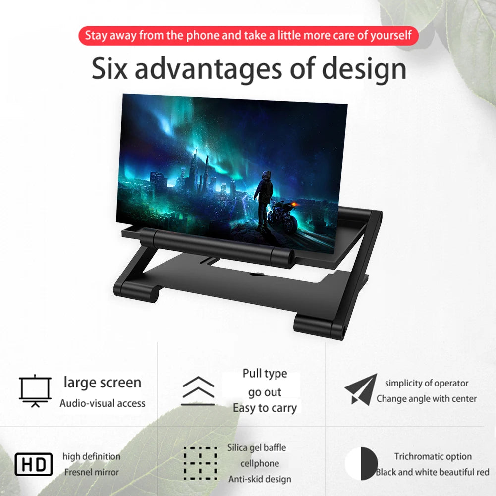14" 3D HD Phone Screen Amplifier