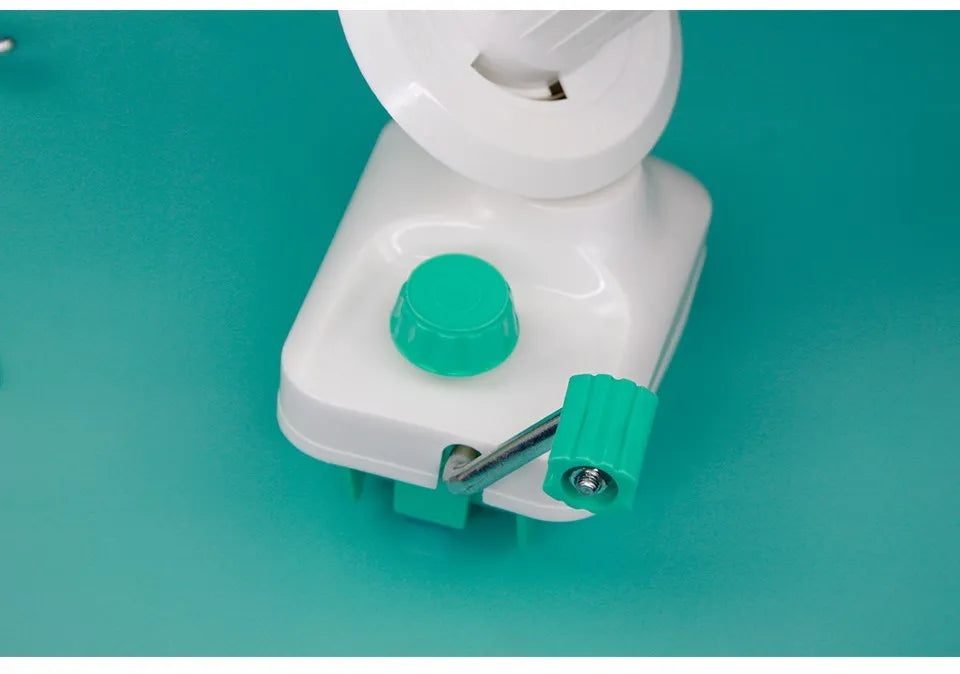 Manual Wool Ball Winder – Hand Operated Yarn Swift for Knitting