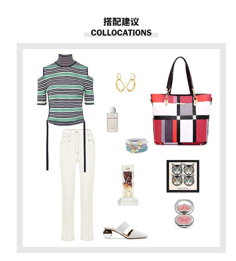 6-Piece Fashion Tote Set