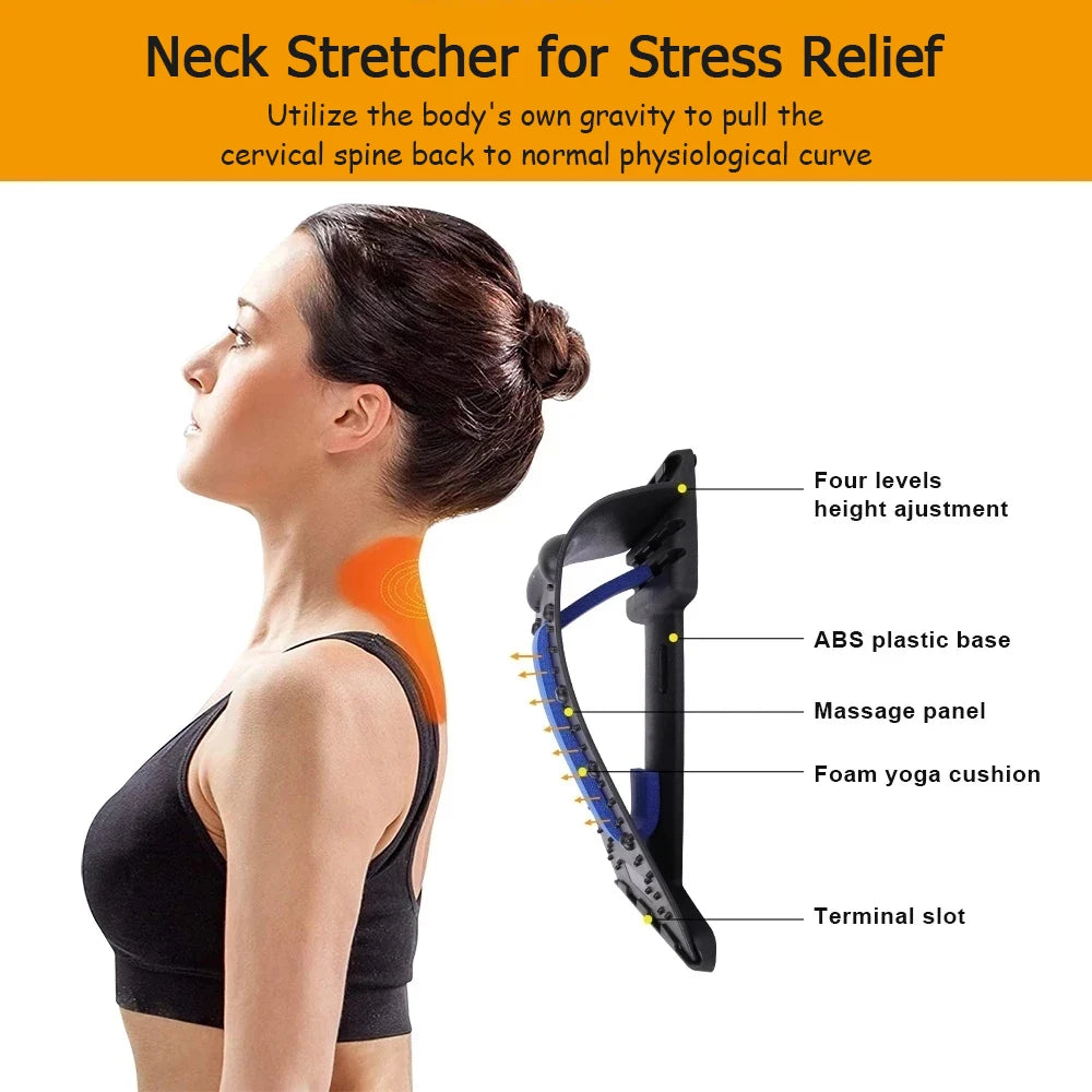 Neck & Shoulder Massage Apparatus – Muscle Relief Tool